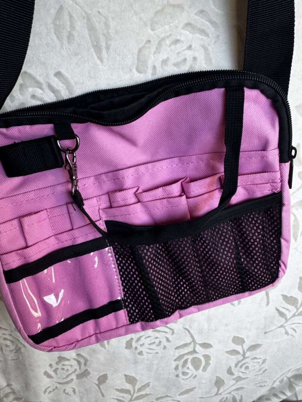 Pink Nurse Utility Waist Bag Compact Organizer for Tools And Supplies Damero - Picture 3 of 7